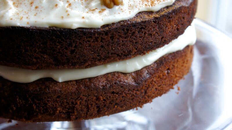 Carrot Cake with Cream Cheese Frosting