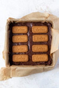 Lotus Biscoff Brownies