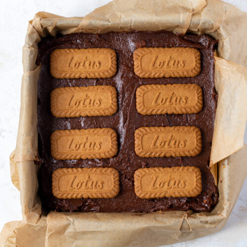 Lotus Biscoff Brownies