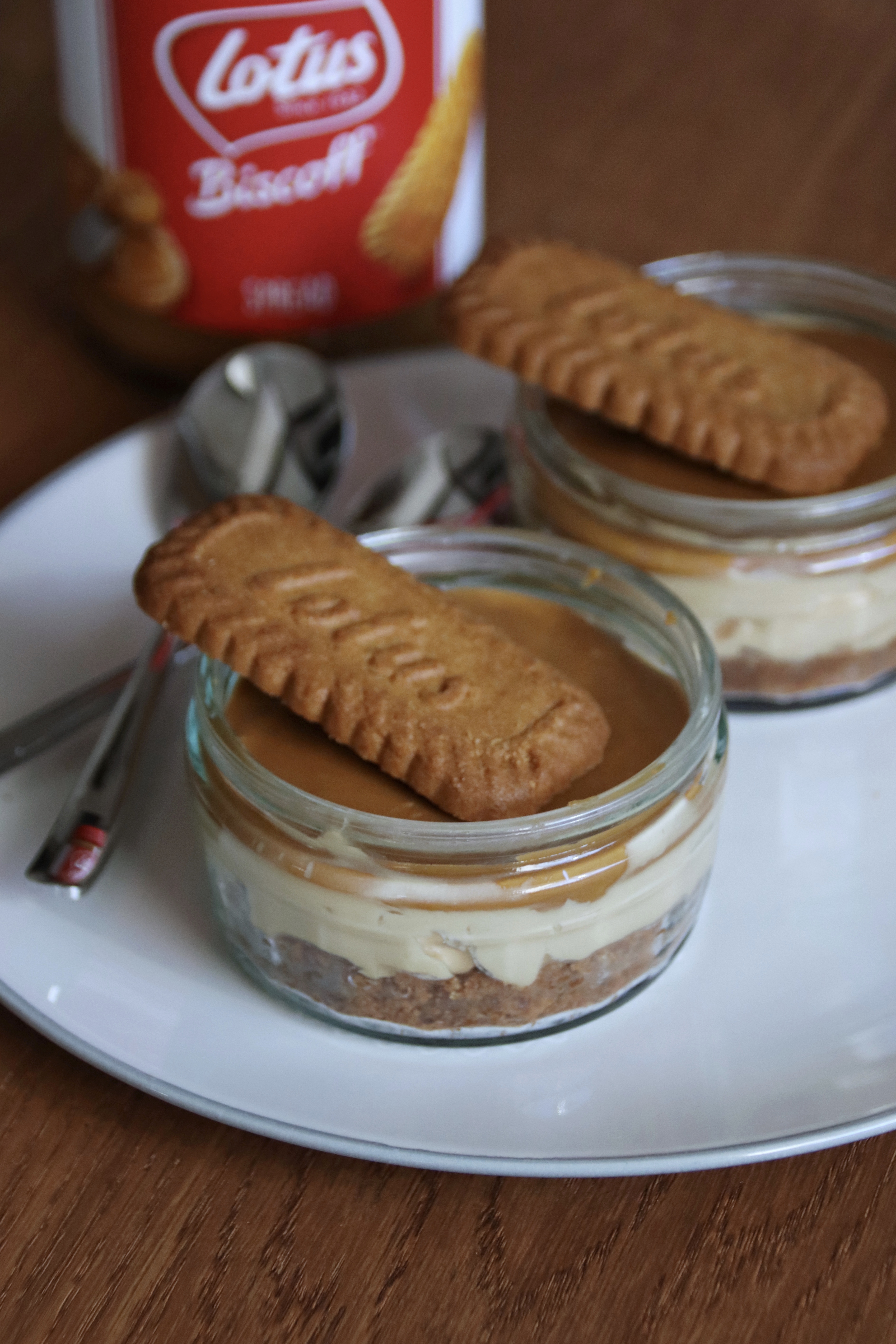 Lotus Biscoff cheesecakes