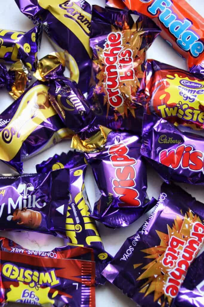Cadbury Heroes chocolate bars