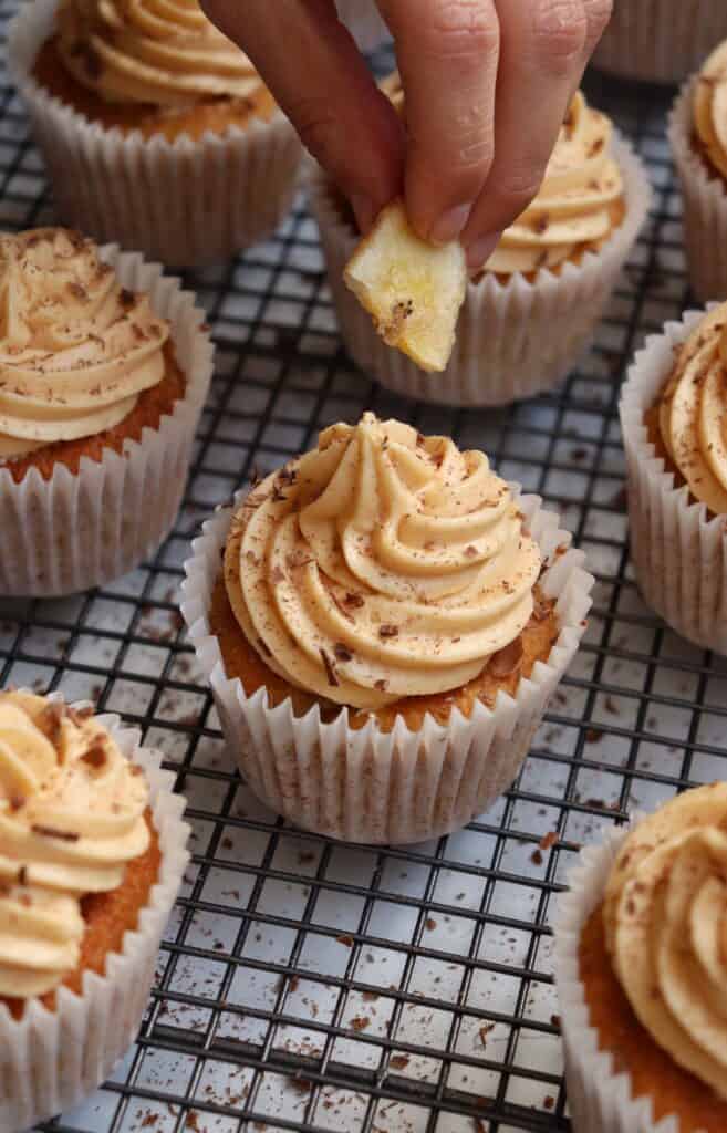 Banoffee cupcakes