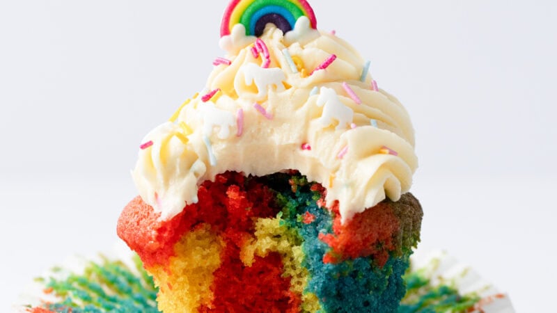 Rainbow Cupcakes