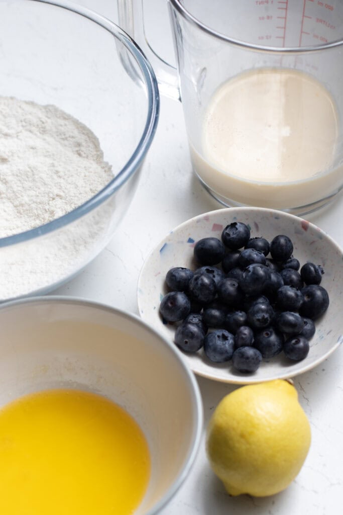 Muffin ingredients