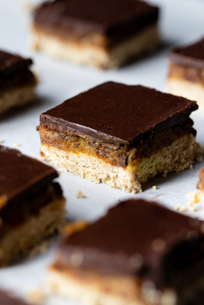vegan millionaire's shortbread