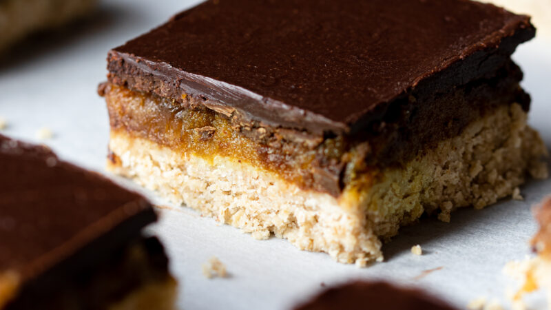 Vegan Millionaire’s Shortbread