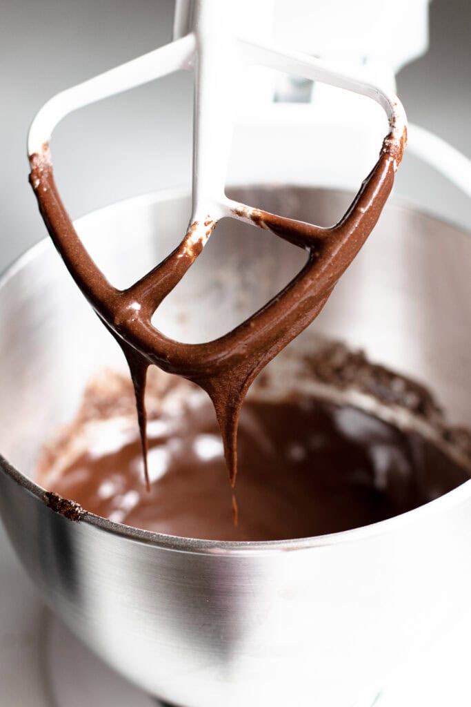 chocolate fudge cake mixture