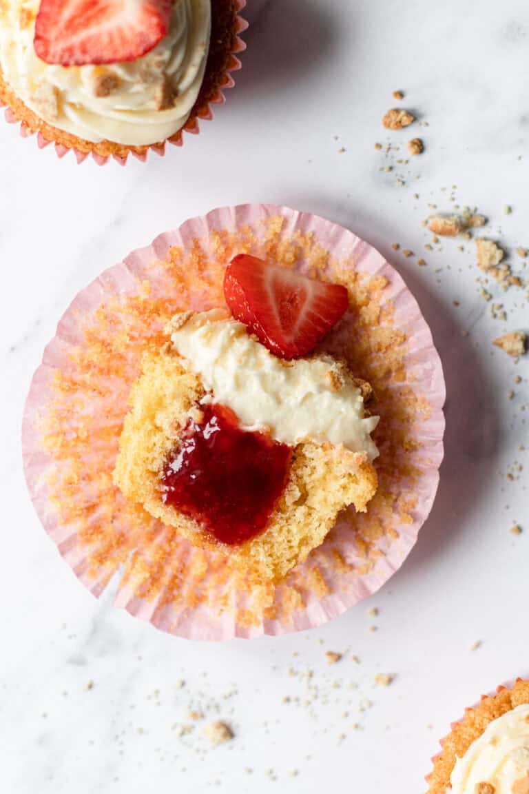 Strawberry Cheesecake Cupcakes