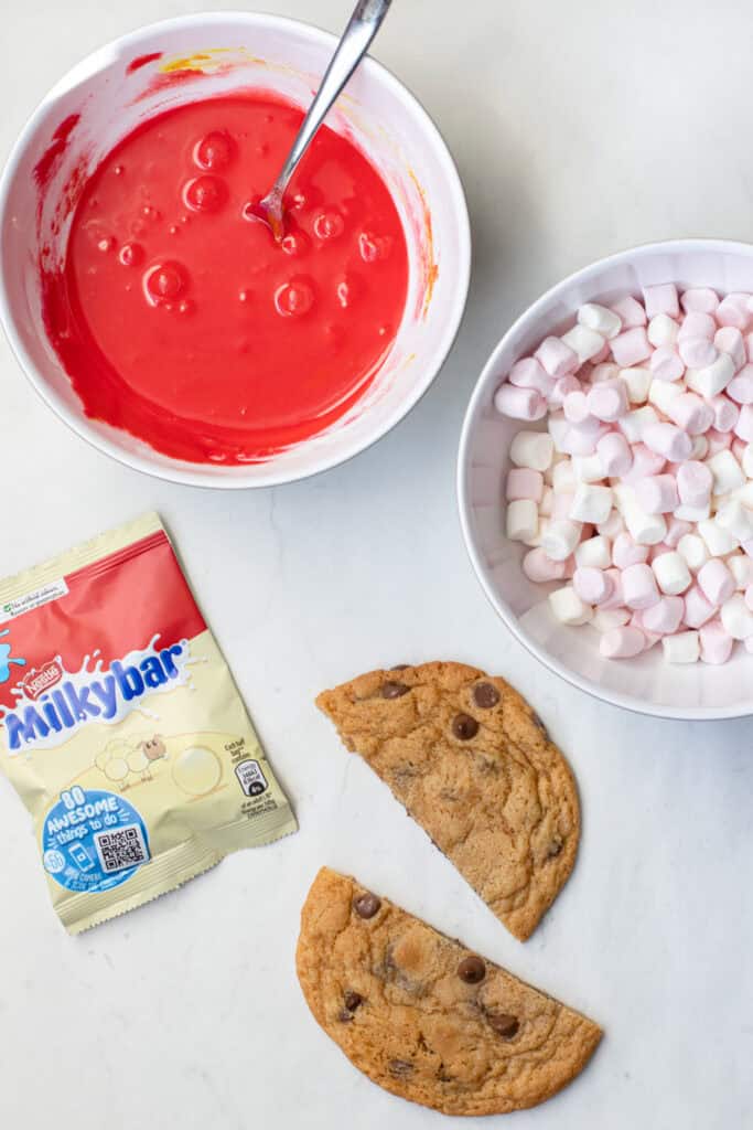 ingredients used to make vampire cookies
