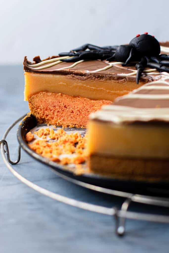 Millionaire's Spiderweb Shortbread