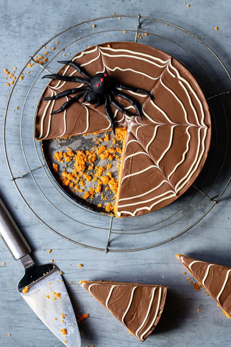 Millionaire’s Spiderweb Shortbread
