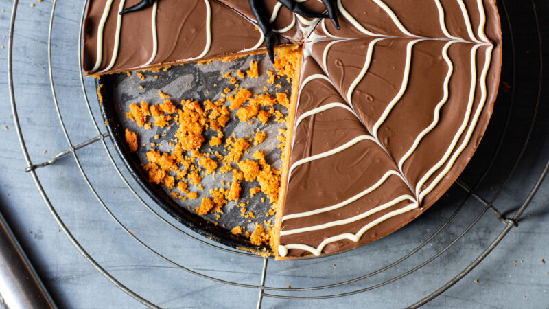 Millionaire’s Spiderweb Shortbread