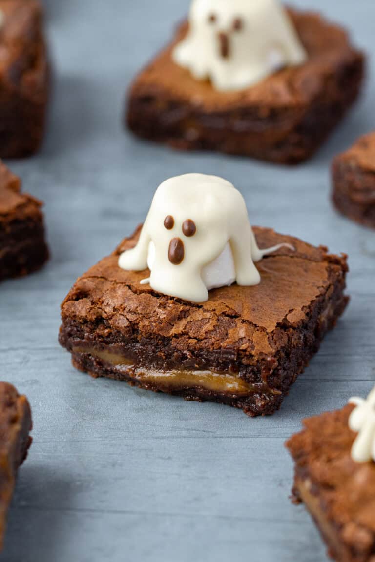 Ghost brownies