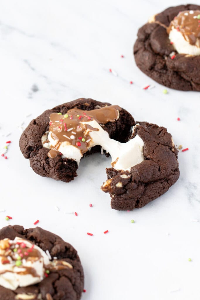 Hot Chocolate Cookies
