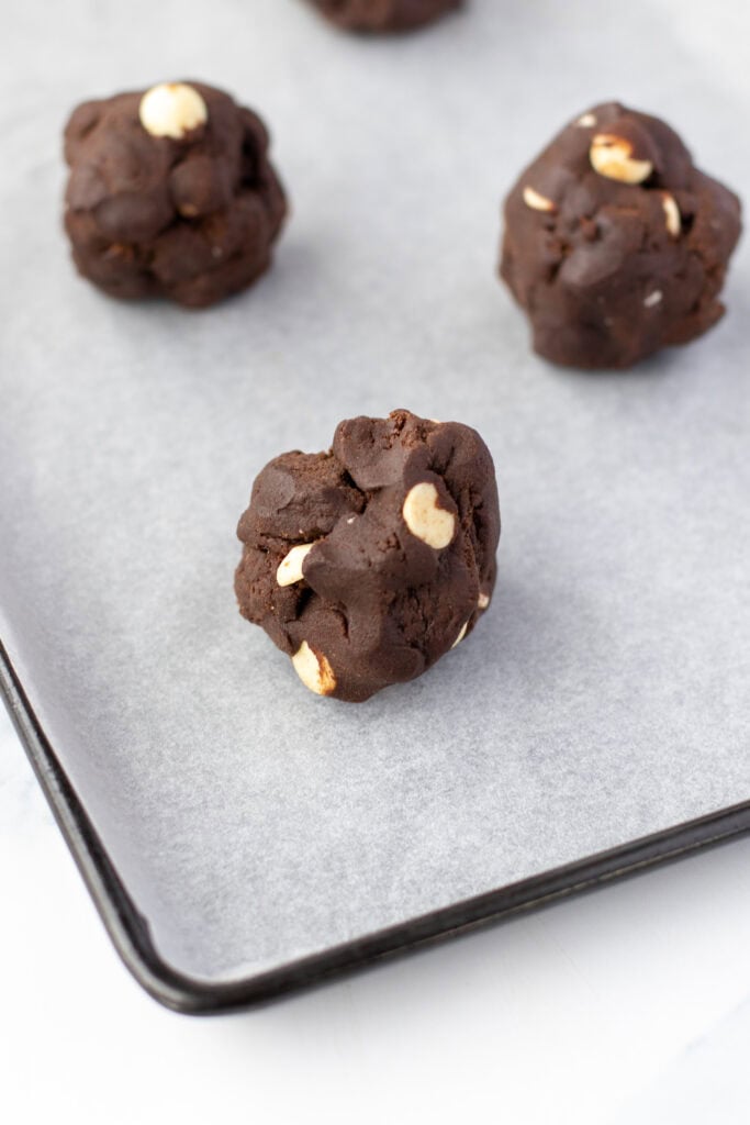 chocolate cookie dough