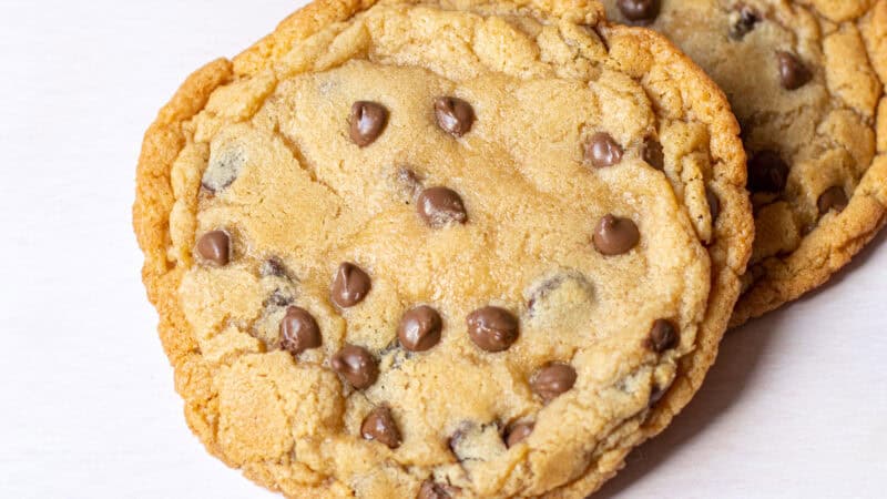 Small Batch No-Chill Chocolate Chip Cookies