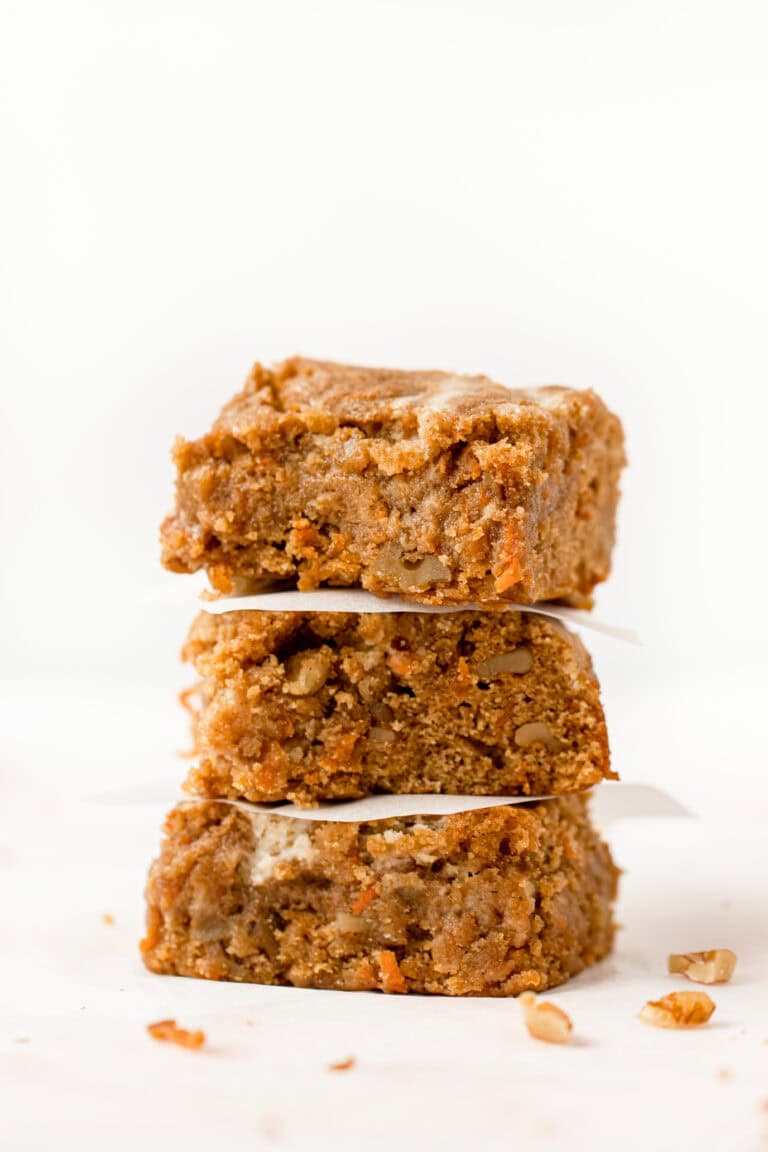 Carrot Cake Blondies