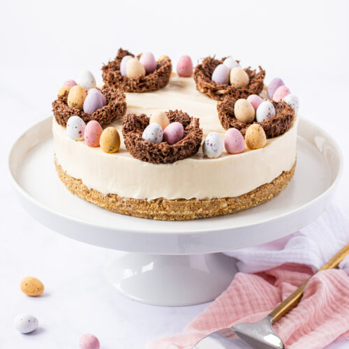 Mini Egg Easter Cheesecake