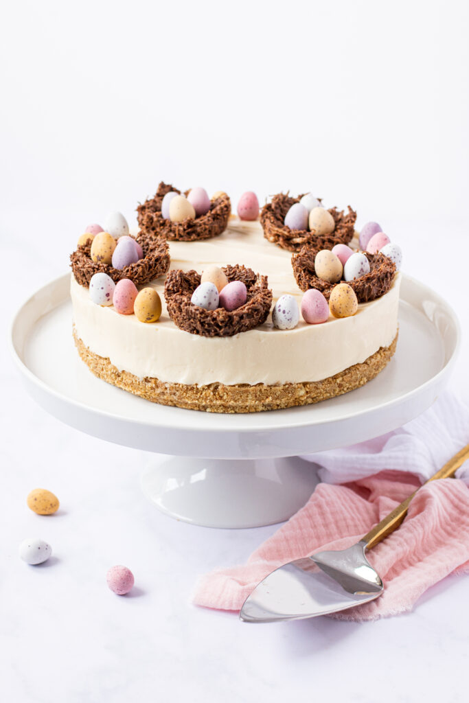 Mini Egg Easter Cheesecake