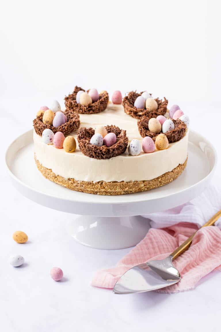 Mini Egg Easter Cheesecake