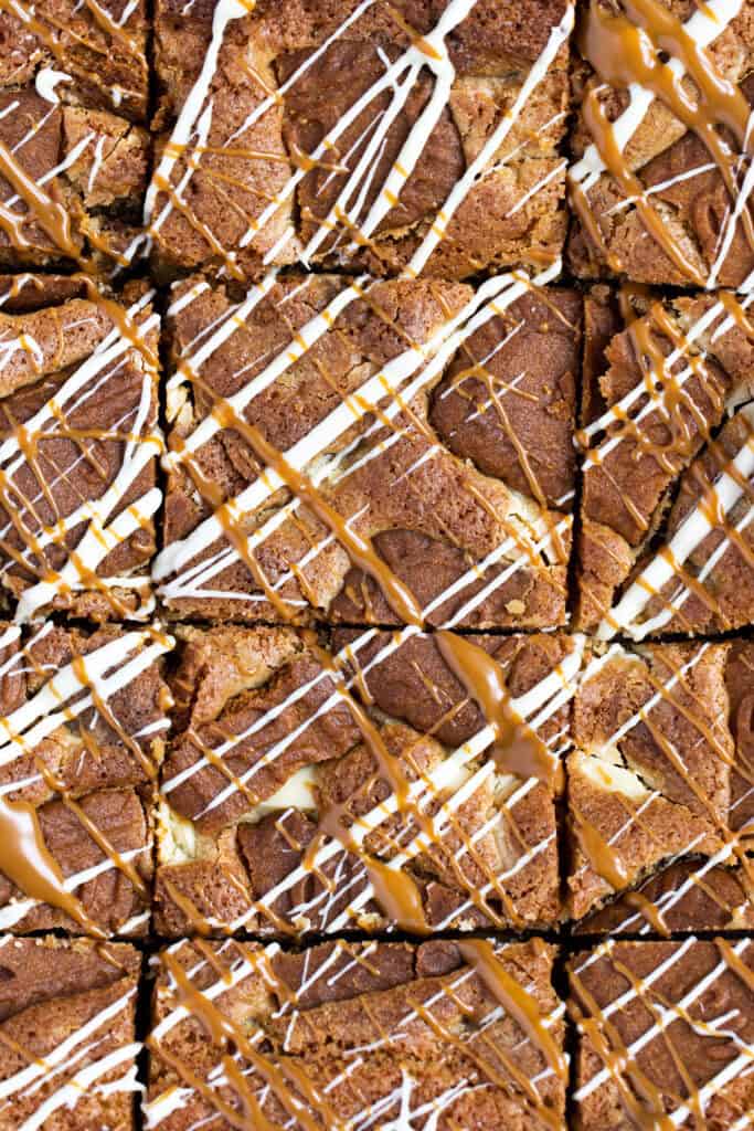 Biscoff spread Blondies