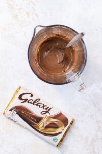 Melted Galaxy chocolate