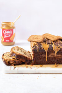 Biscoff banana bread