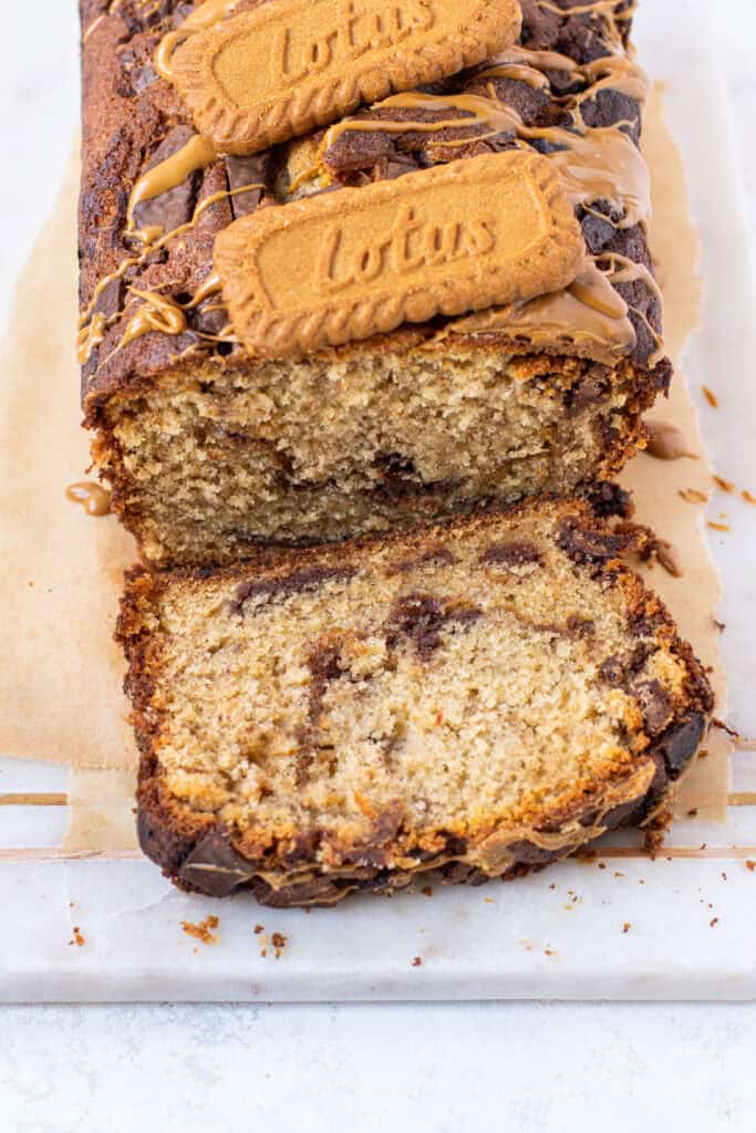Biscoff Banana Bread
