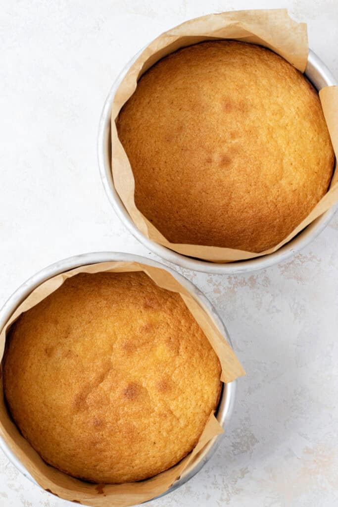 Victoria sponge cake tins