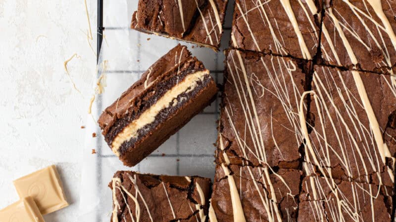 Caramilk Brownies