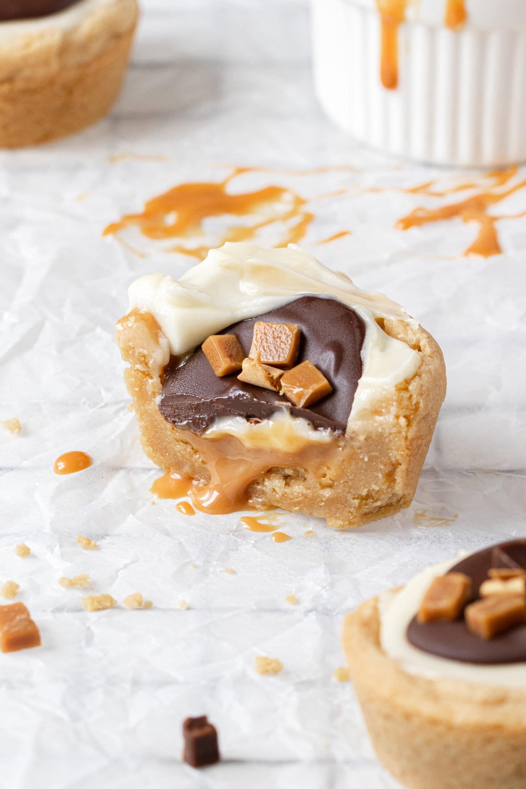 Millionaires cookie cups