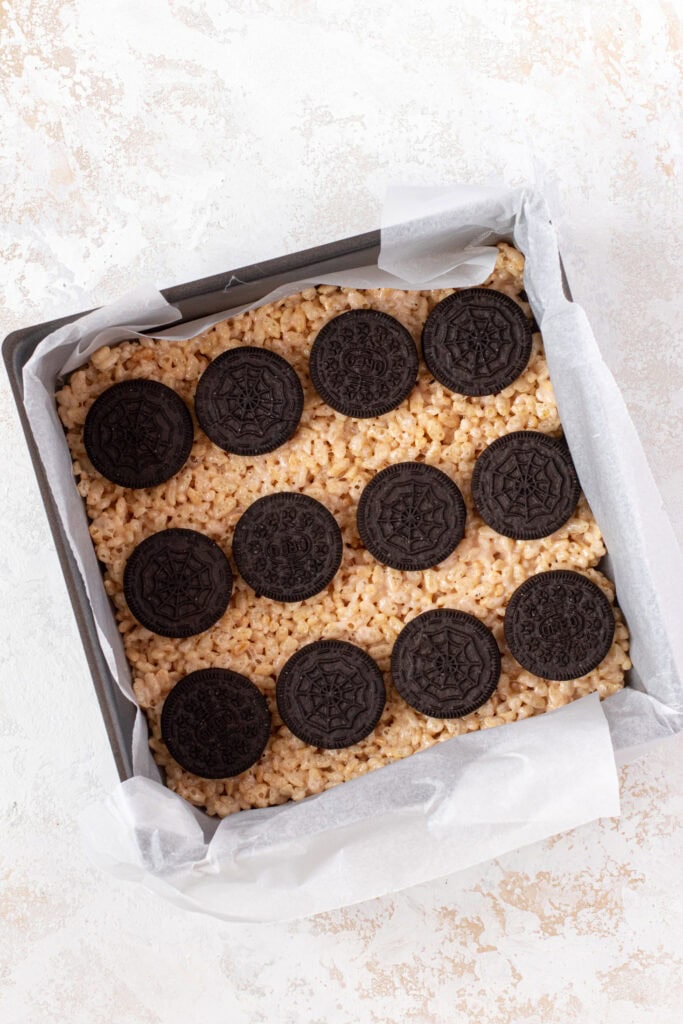 Oreo Rice Krispie Treats