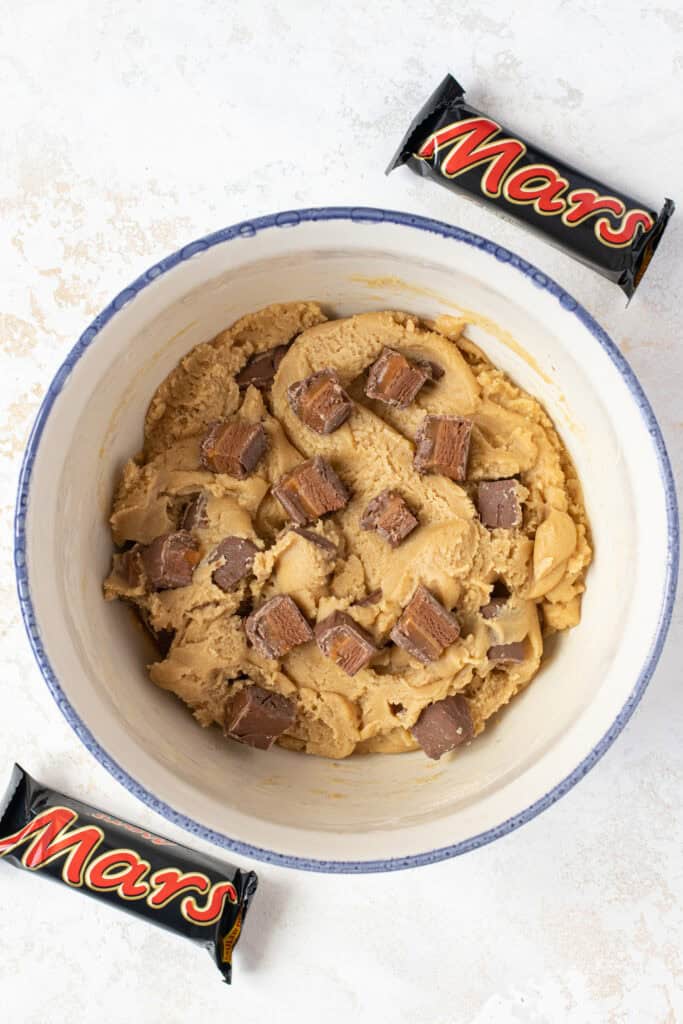 Mars bar cookie dough
