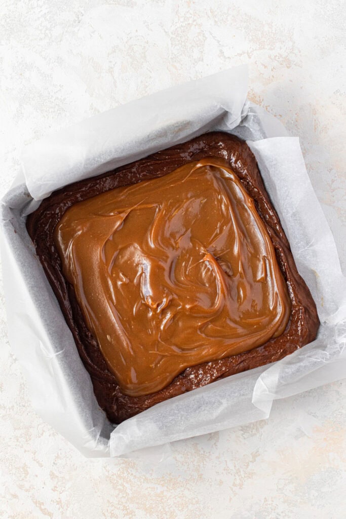 salted caramel brownies