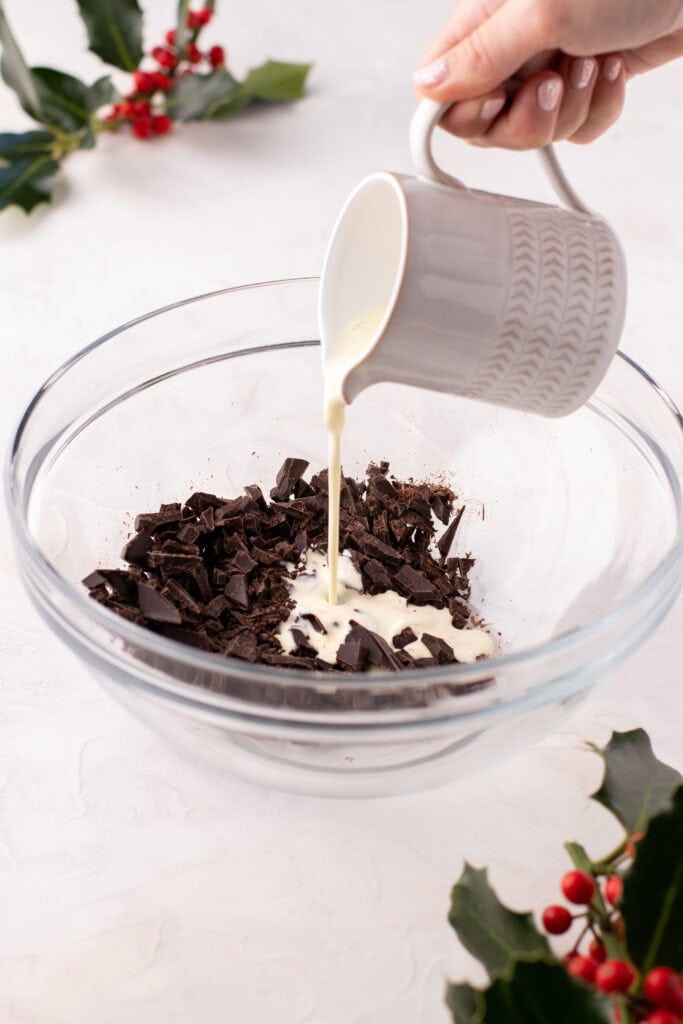 Menier chocolate ganache