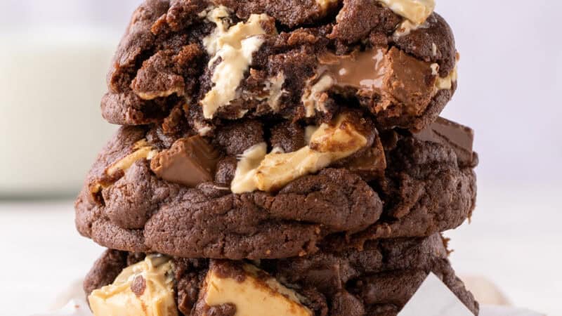 Thick Caramilk Cookies