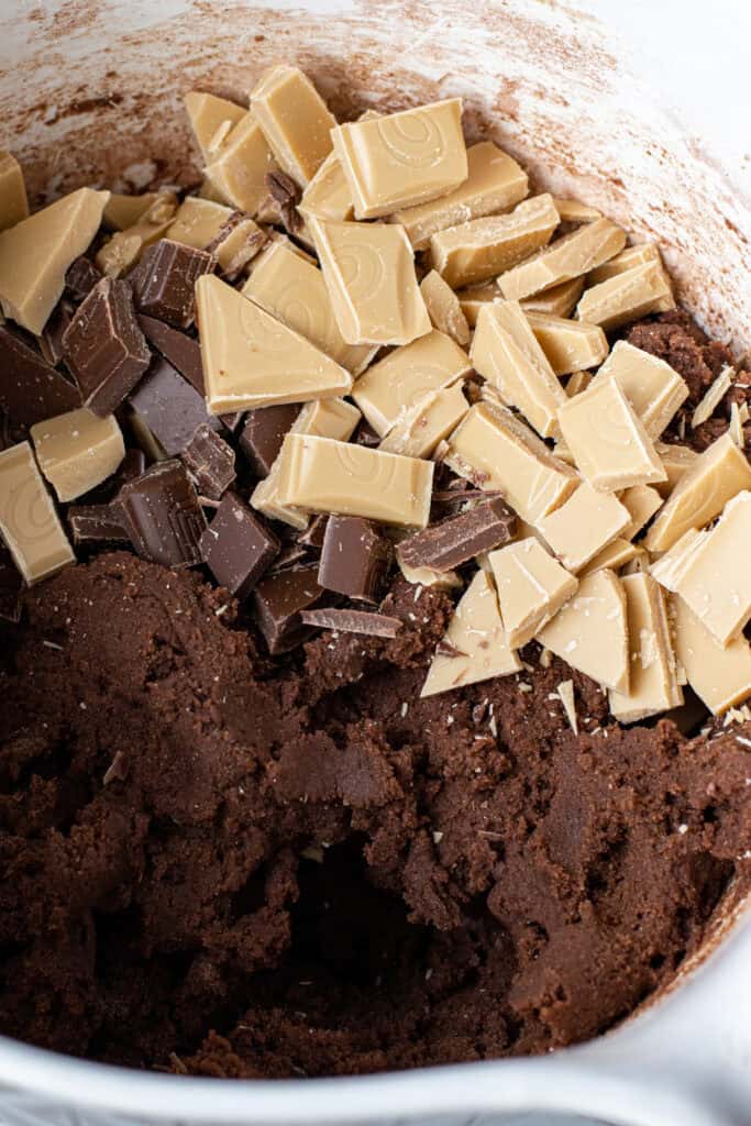 Caramilk cookie dough