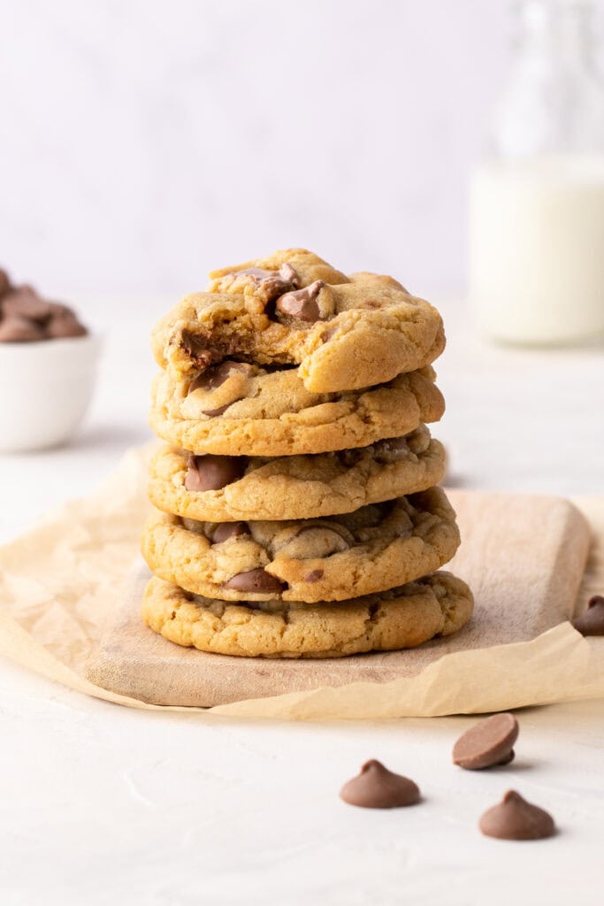 Chewy chocolate chip cookies