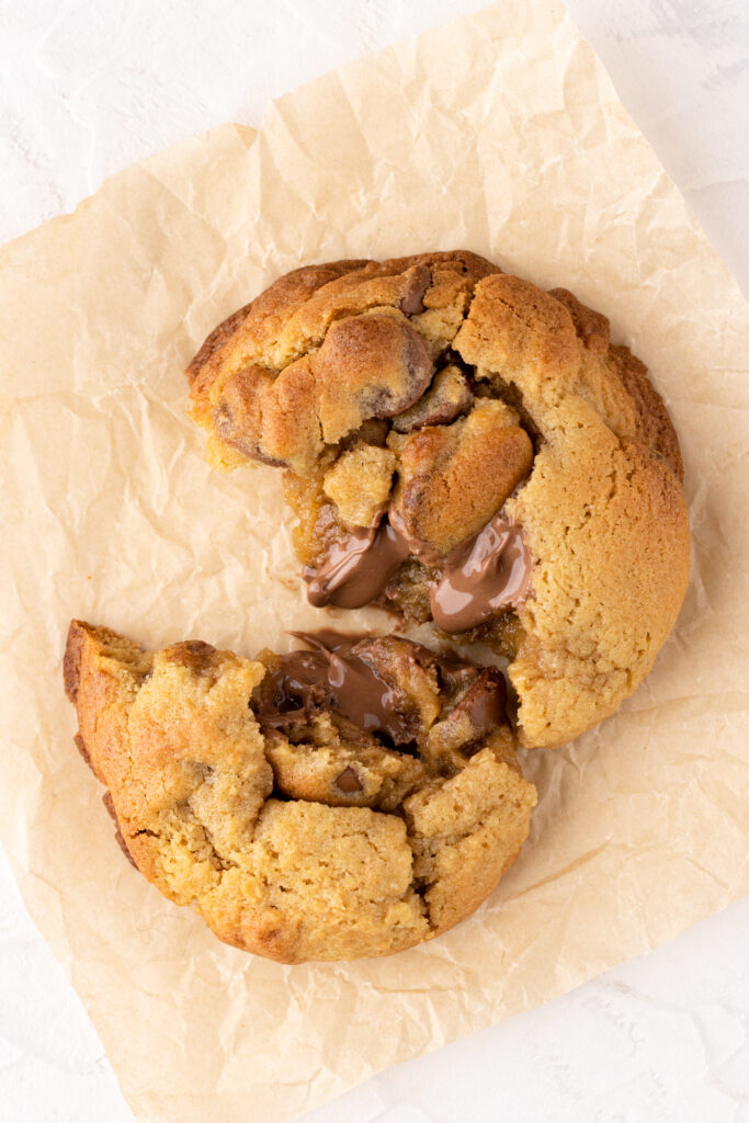 Thick Chocolate Chip Cookies