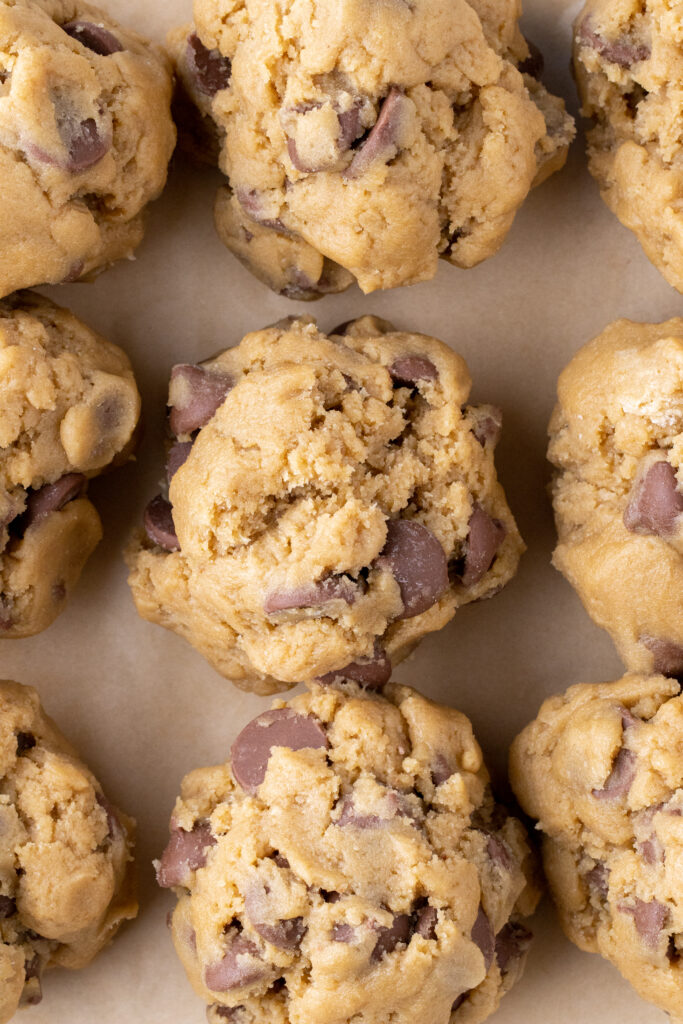 Cookie dough balls