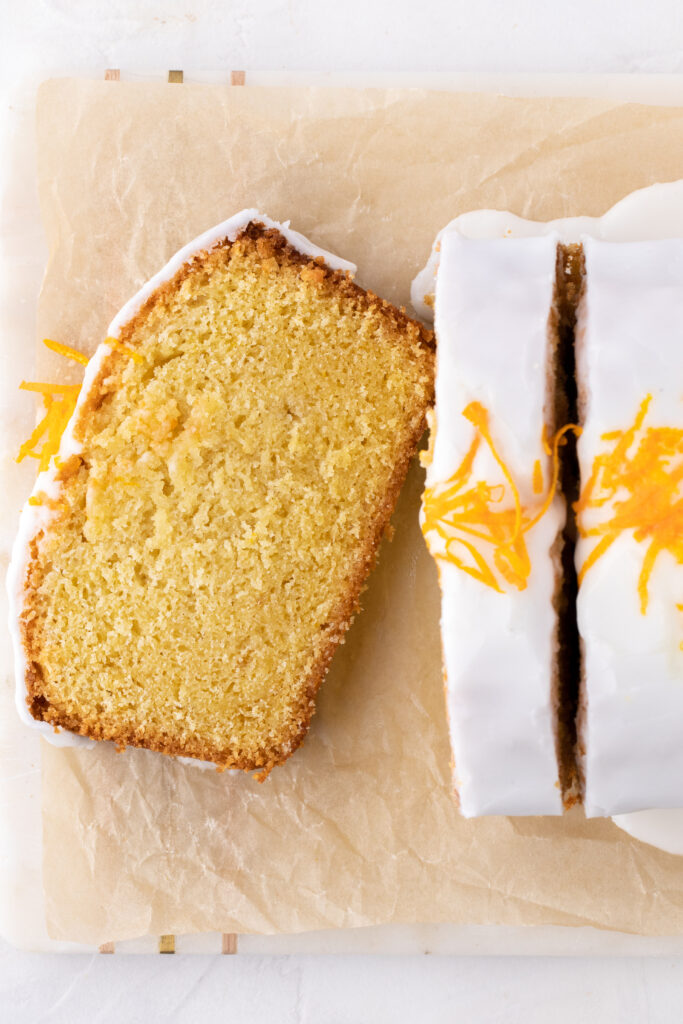 Orange drizzle cake