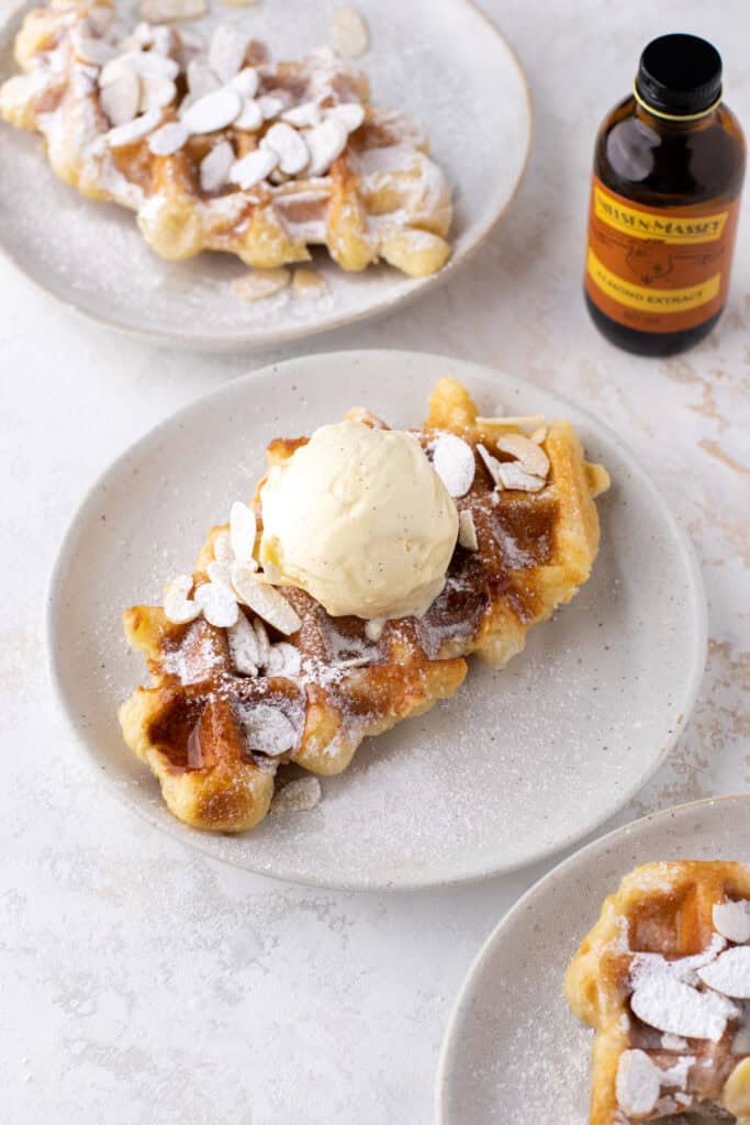 Almond croffles