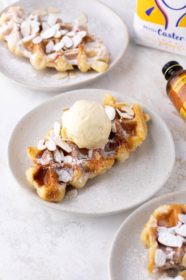 Almond croffles