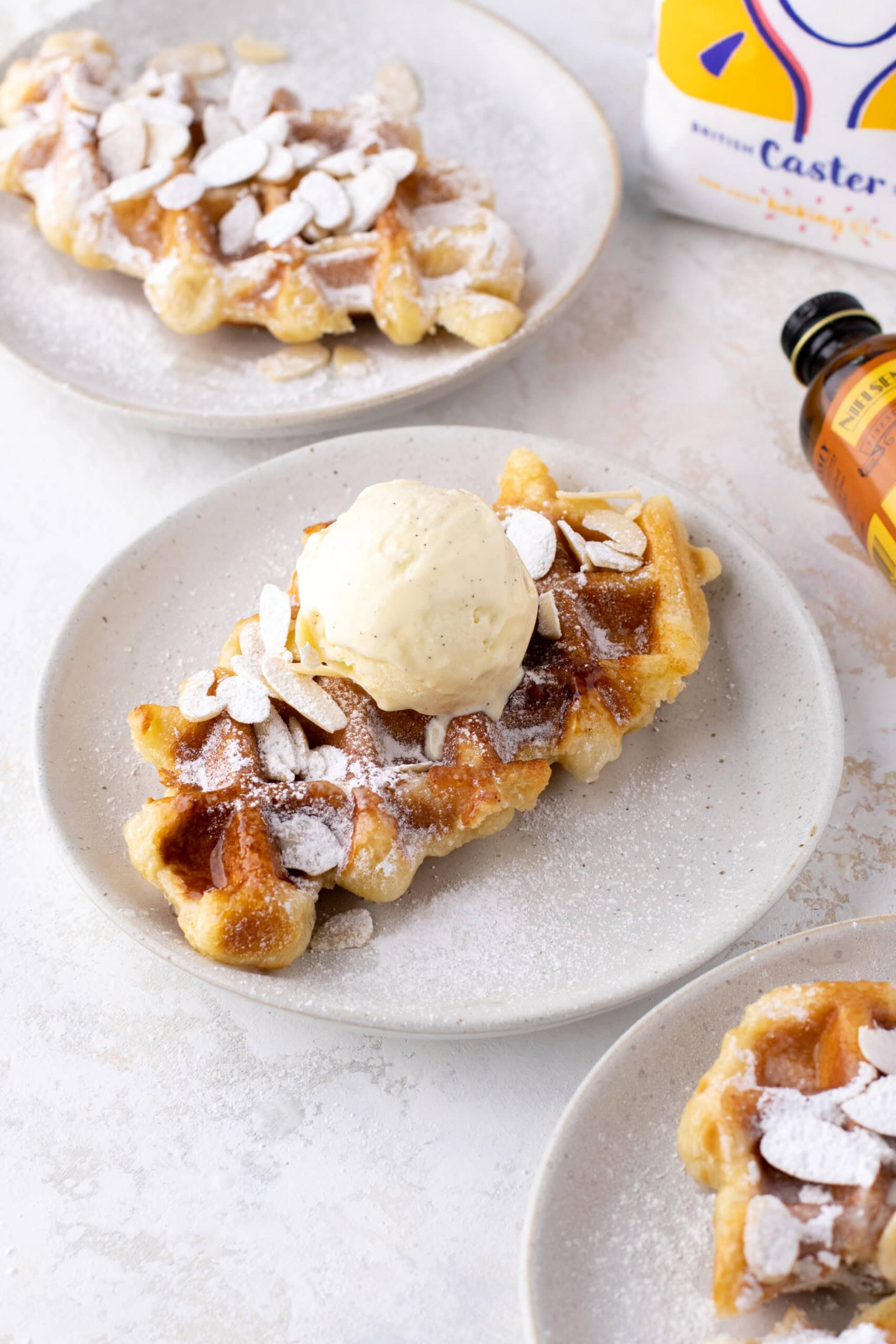 Almond croffles
