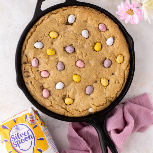 Giant mini egg cookie