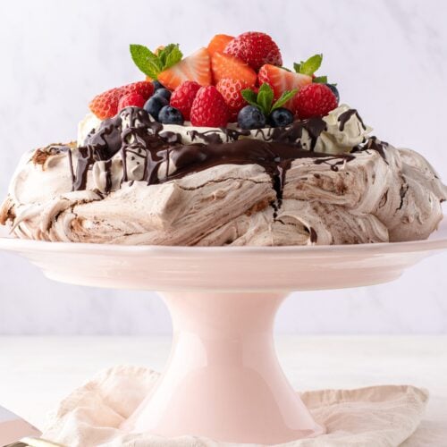 Chocolate Pavlova
