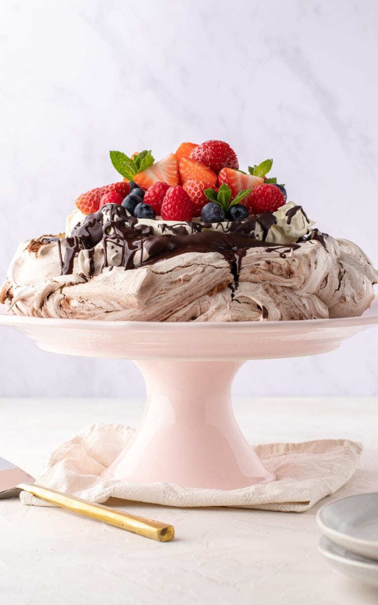 Chocolate Pavlova