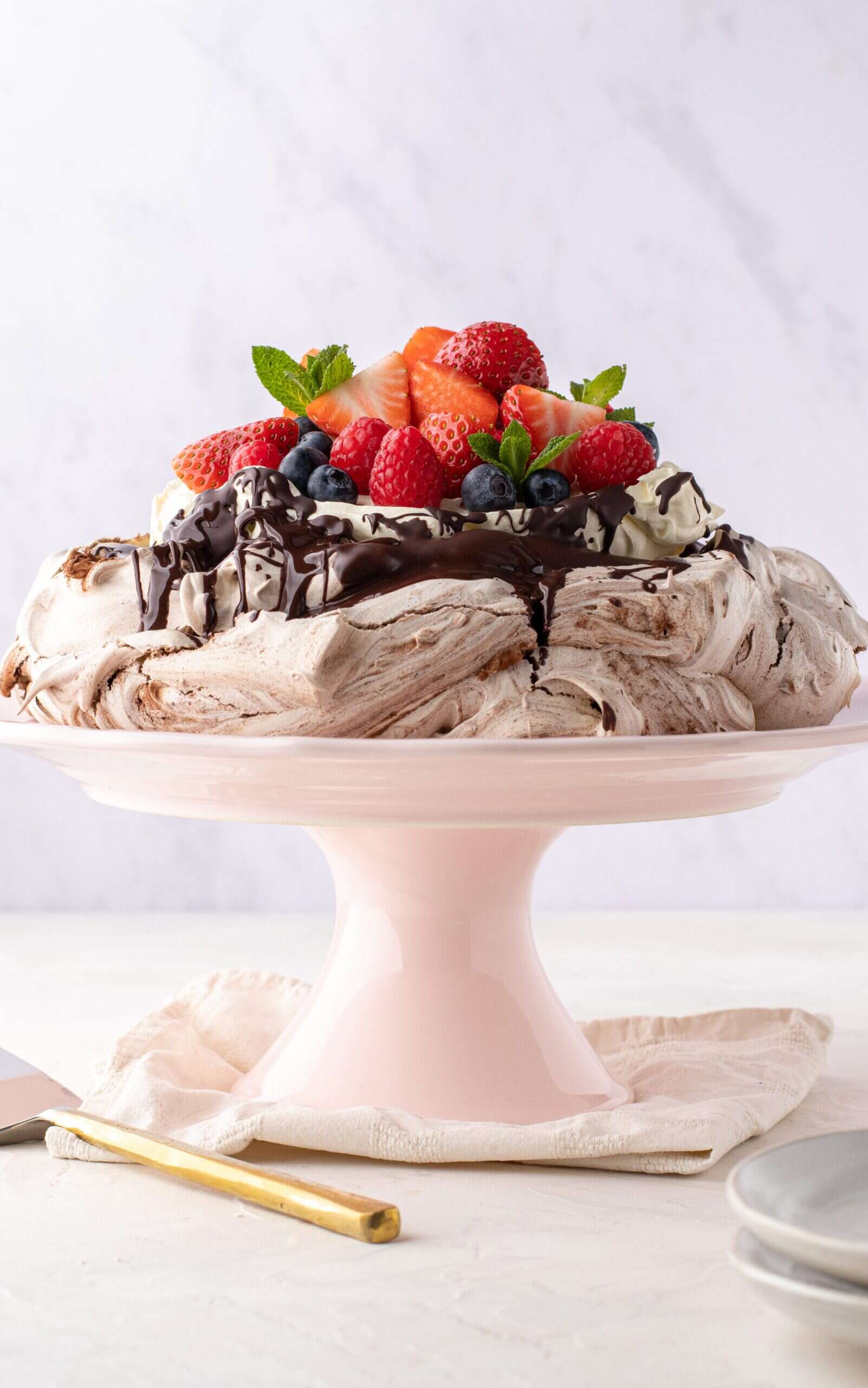 Chocolate Pavlova