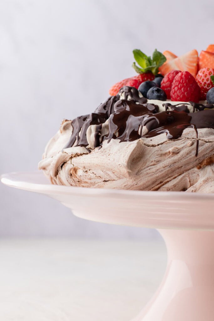 Pavlova close up