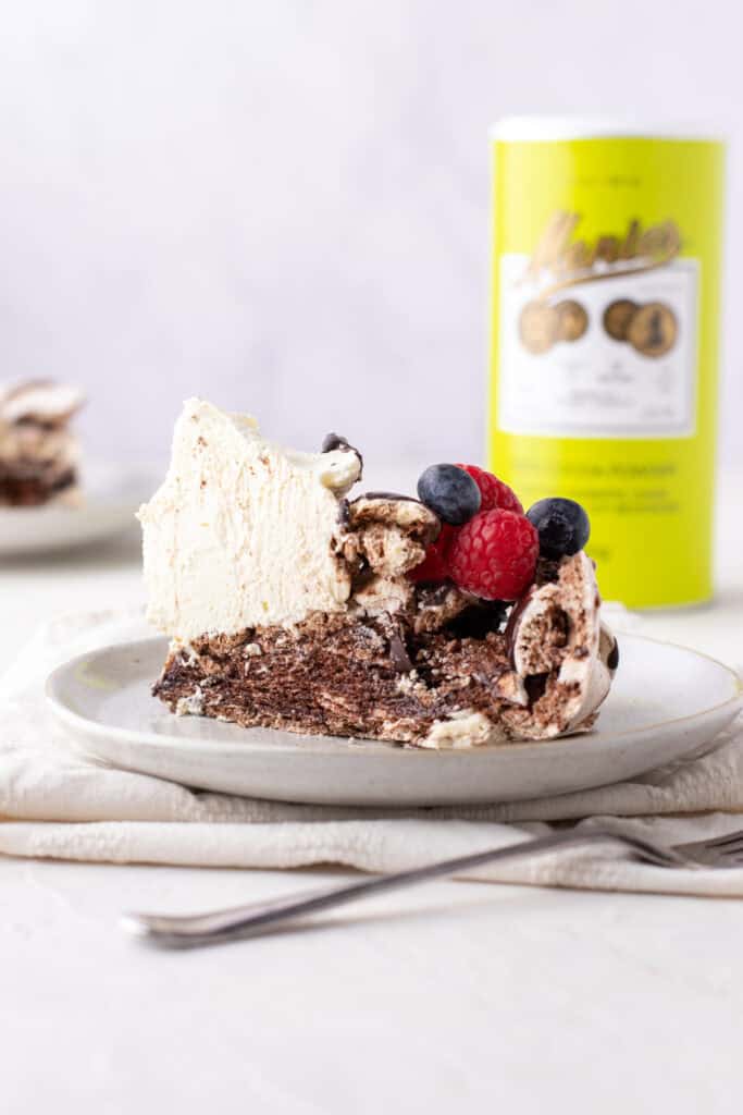 Slice of pavlova